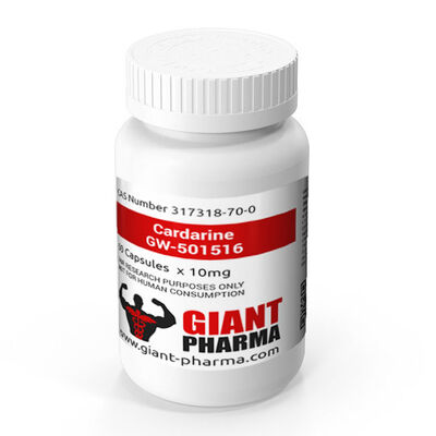 PVC GW501516 Pill Bottle Labels With Customized Design And Size