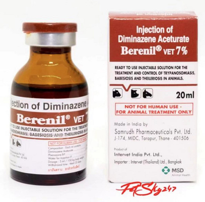 Diminazene Aceturate Injection Labels And Boxes